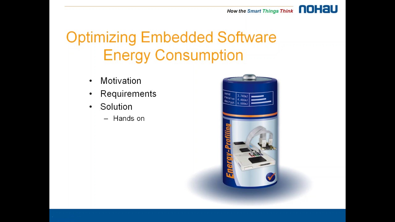 How to use Lauterbach to optimize your applications for power consumption.