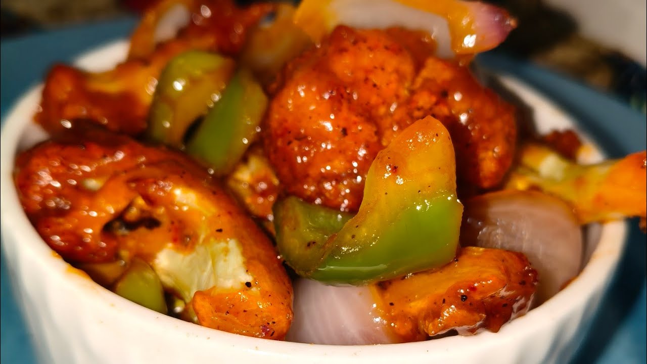 Ghar Per Bnaye Street Style Chilli Gobhi#recipe #viralvideo #viral #gobhi#foryoi#explore#family 