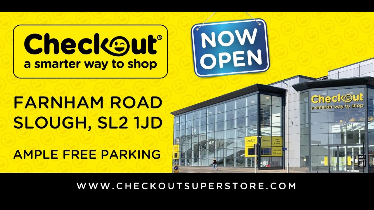 Promotional Video of Checkout Superstore on Farnham Road in Slough, London