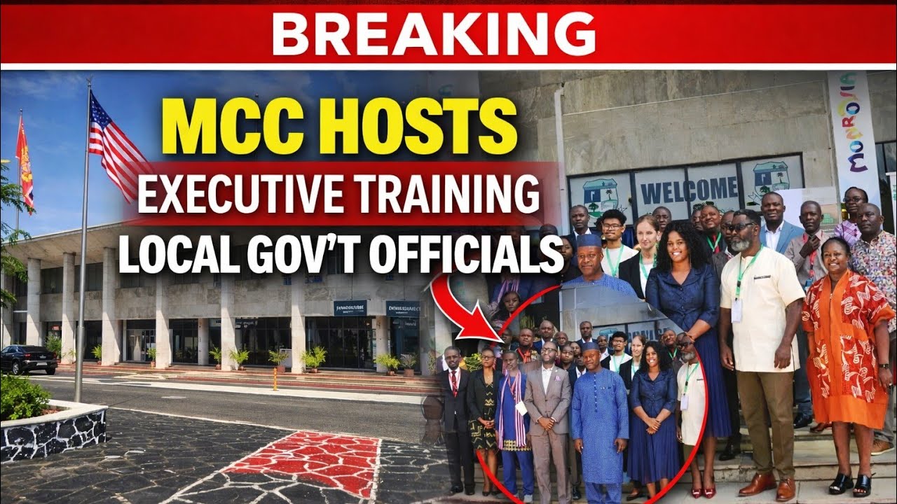 BREAKING MONROVIA CITY CORPORATION HOSTS EXECUTIVE TRAINING FOR LOCAL GOVERNMENT OFFICIALS ON TODAY.