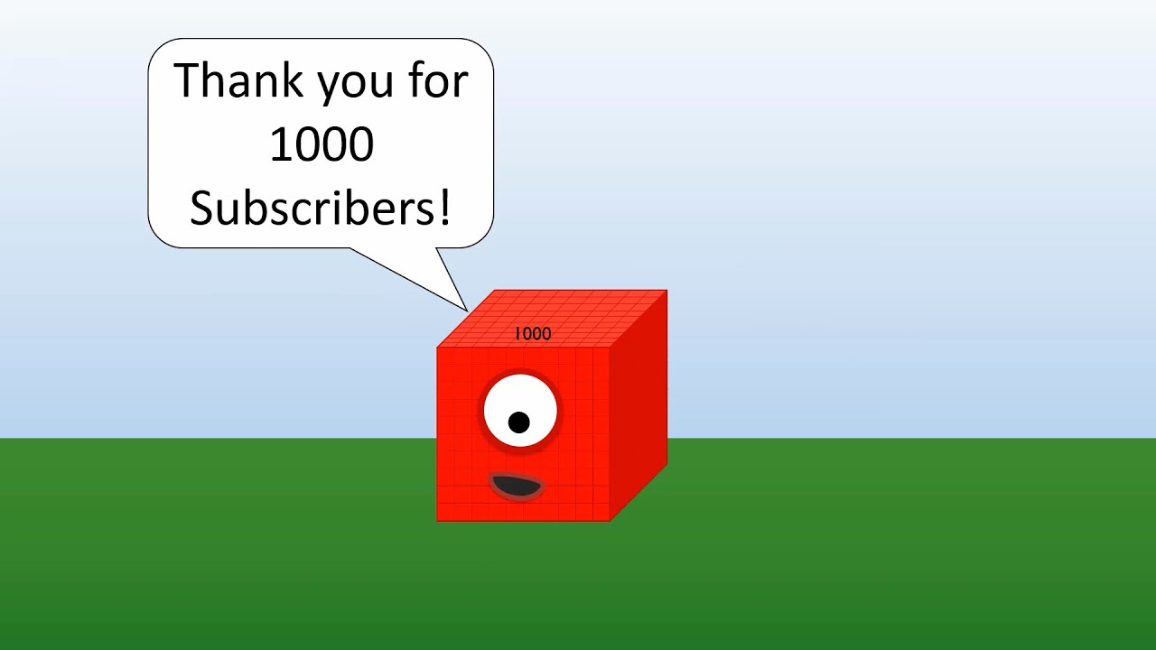 Thank You for 1000 Subscribers!