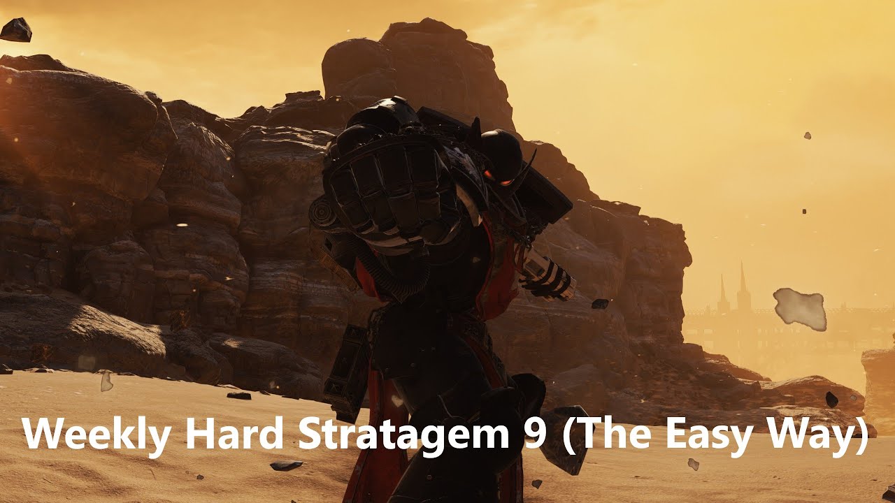 Space Marine 2: Weekly Hard Stratagem 9 - The Easy Way