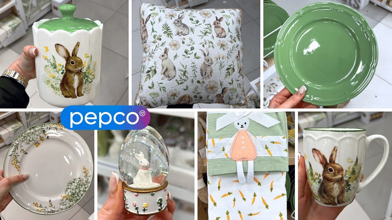 NEW in PEPCO 🐣 Easter Bunny Home Decor