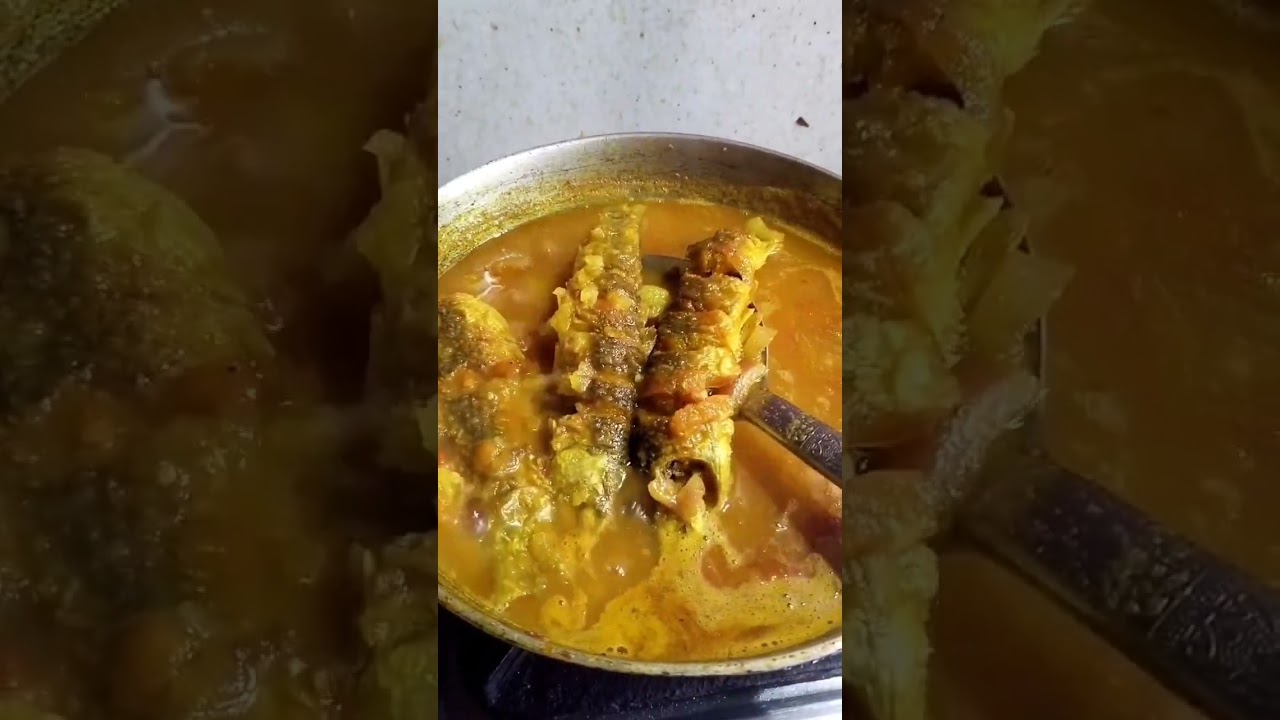 fish with tomato and potato curry recipe #cooking #assamese thali#