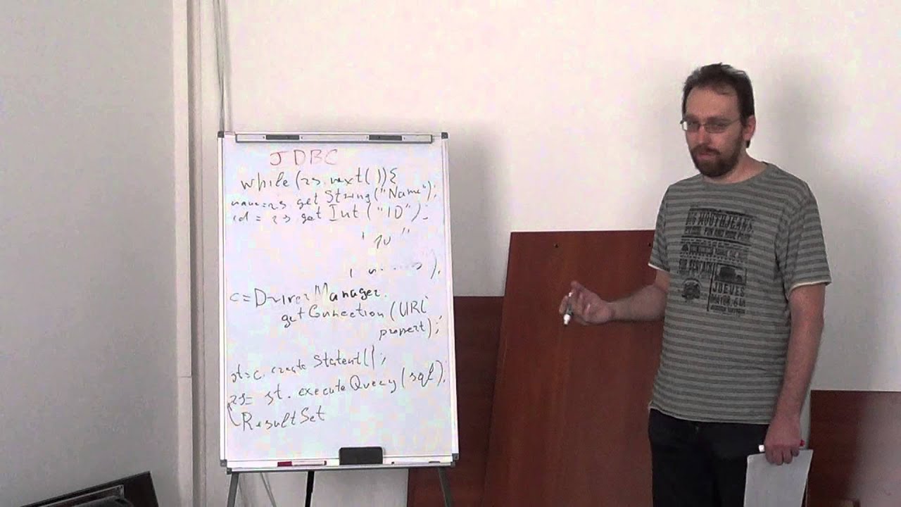 Лекция по основам Java. Работа с базами данных