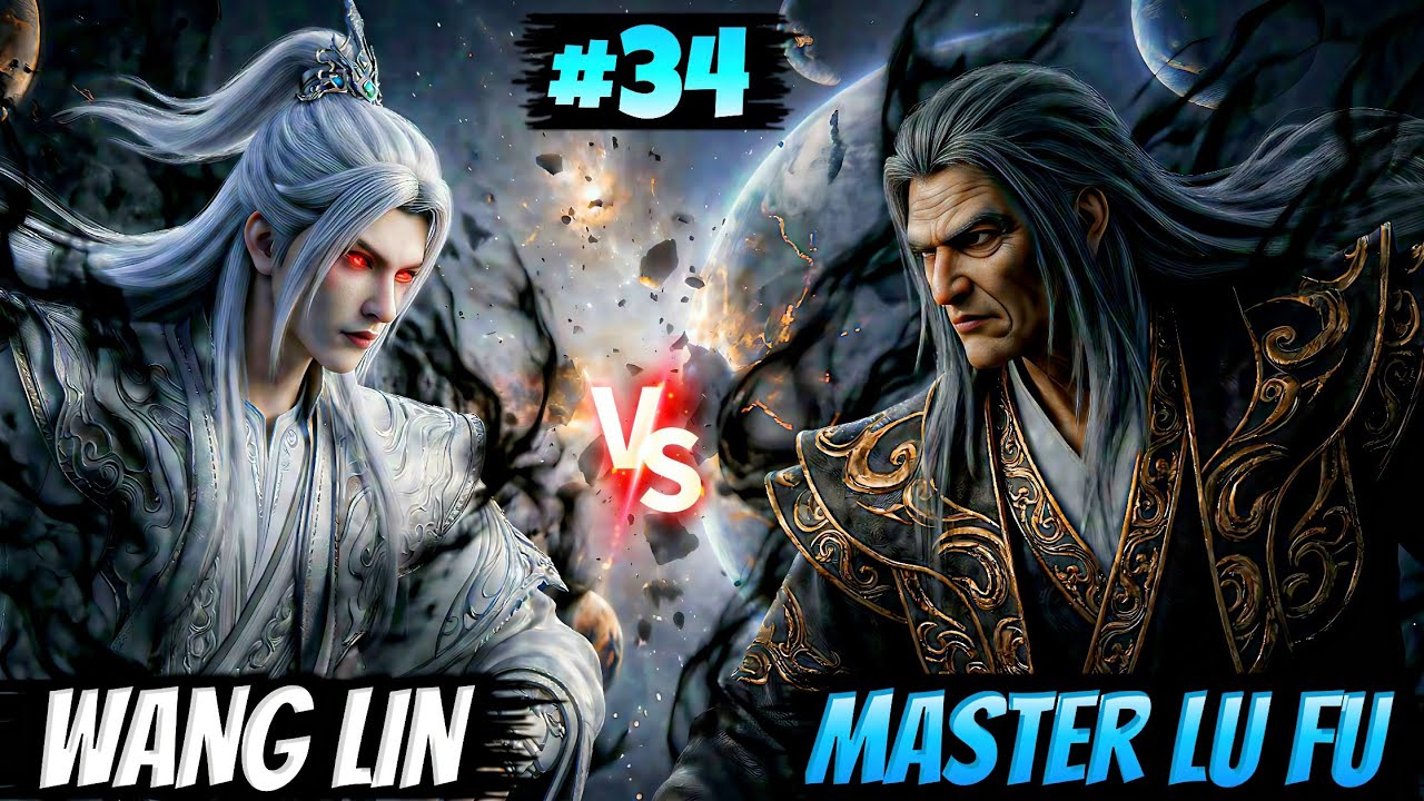 Wang Lin vs Master Lu Fu 💀 3rd Step Cultivator Battle 🥶 Claud Sea Arc Part 34