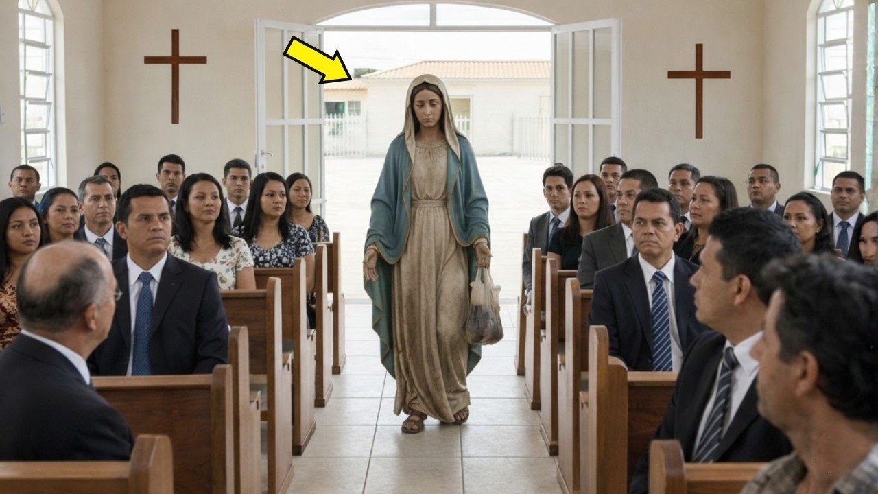 VIRGEM MARIA CHEGA DISFARÇADA DE MENDIGA.