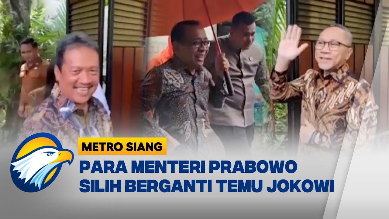 Menteri Prabowo Sowan ke Solo, Jokowi Disebut Bos [Metro Siang]