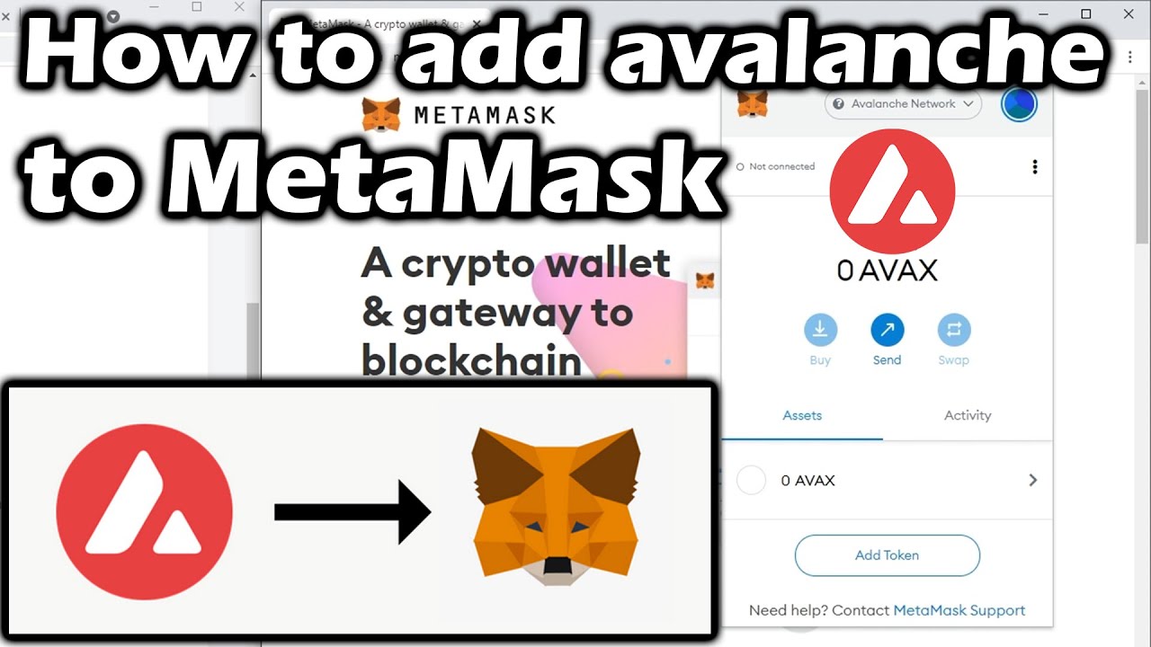 How to Add Avalanche Network to MetaMask
