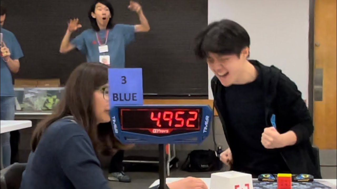 5.63 Official Rubik’s Cube Average! [Canadian Record]