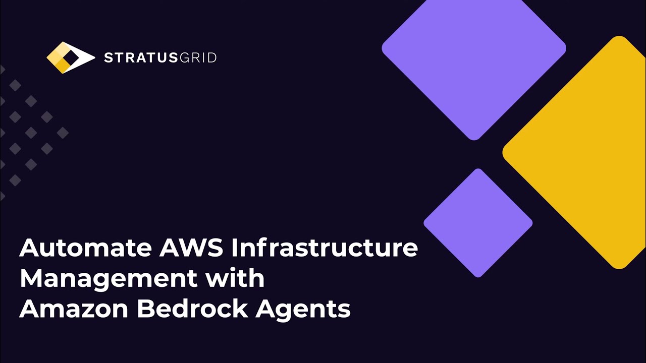 Automate AWS Infrastructure Management with Amazon Bedrock AI Agents