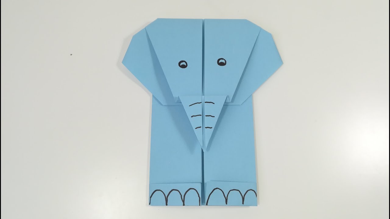 COMO HACER UN ELEFANTE DE PAPEL