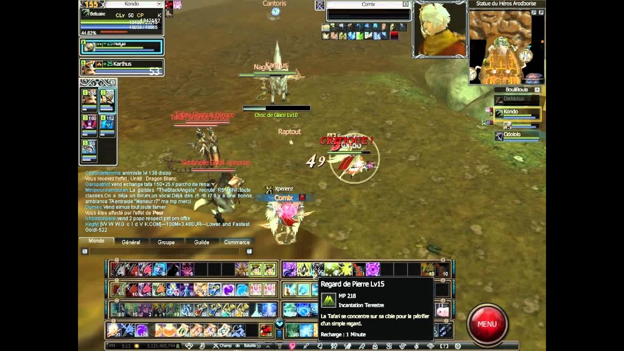 Rappelz [Kentauros] Kondo mode pvp