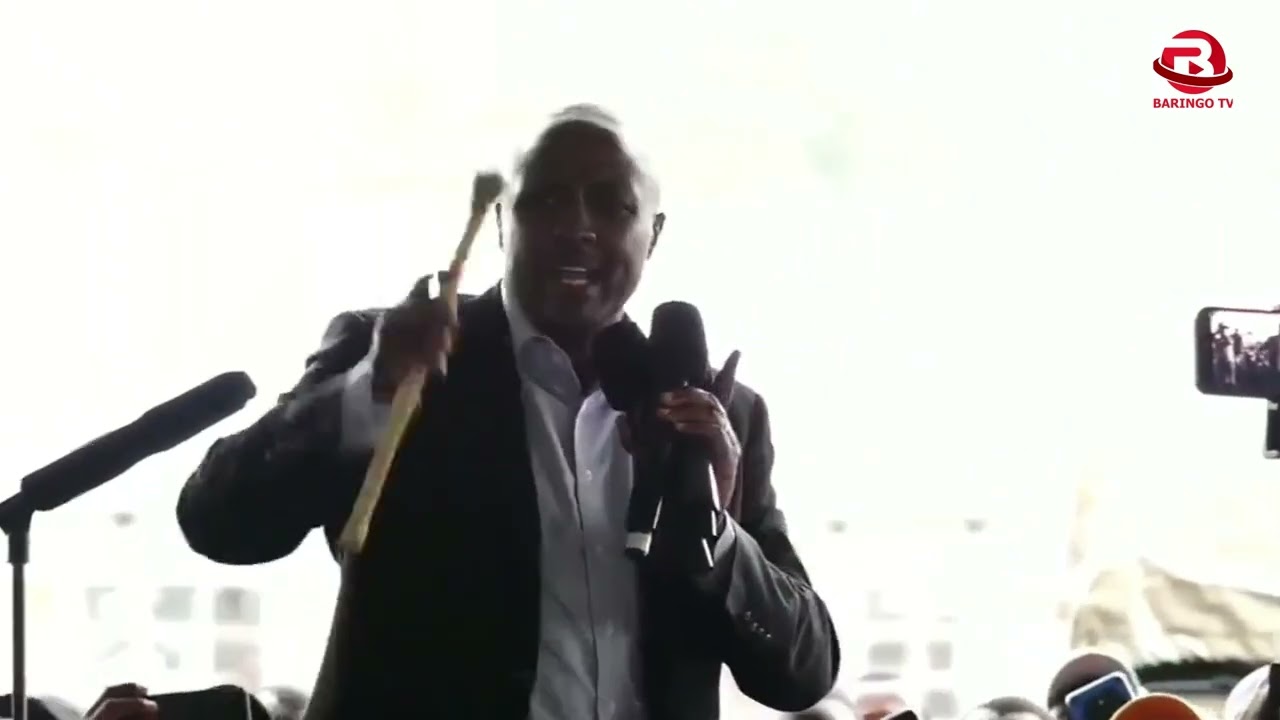 Panic as Pres.Ruto harsh critic Alfred Keter brings MP Johana memorial service to a standstill