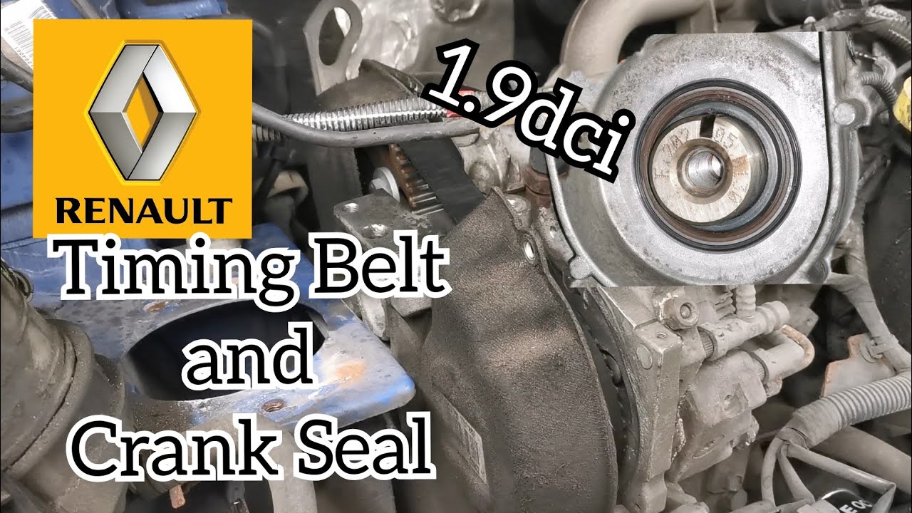 Renault Trafic 1.9dci F9Q, натяжение ремня ГРМ и сальник коленвала. Nissan, Vauxhall/Opel, Suzuki