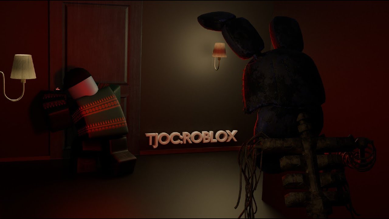 Попытка сбежать от ignited bonnie | TJOC:ROBLOX