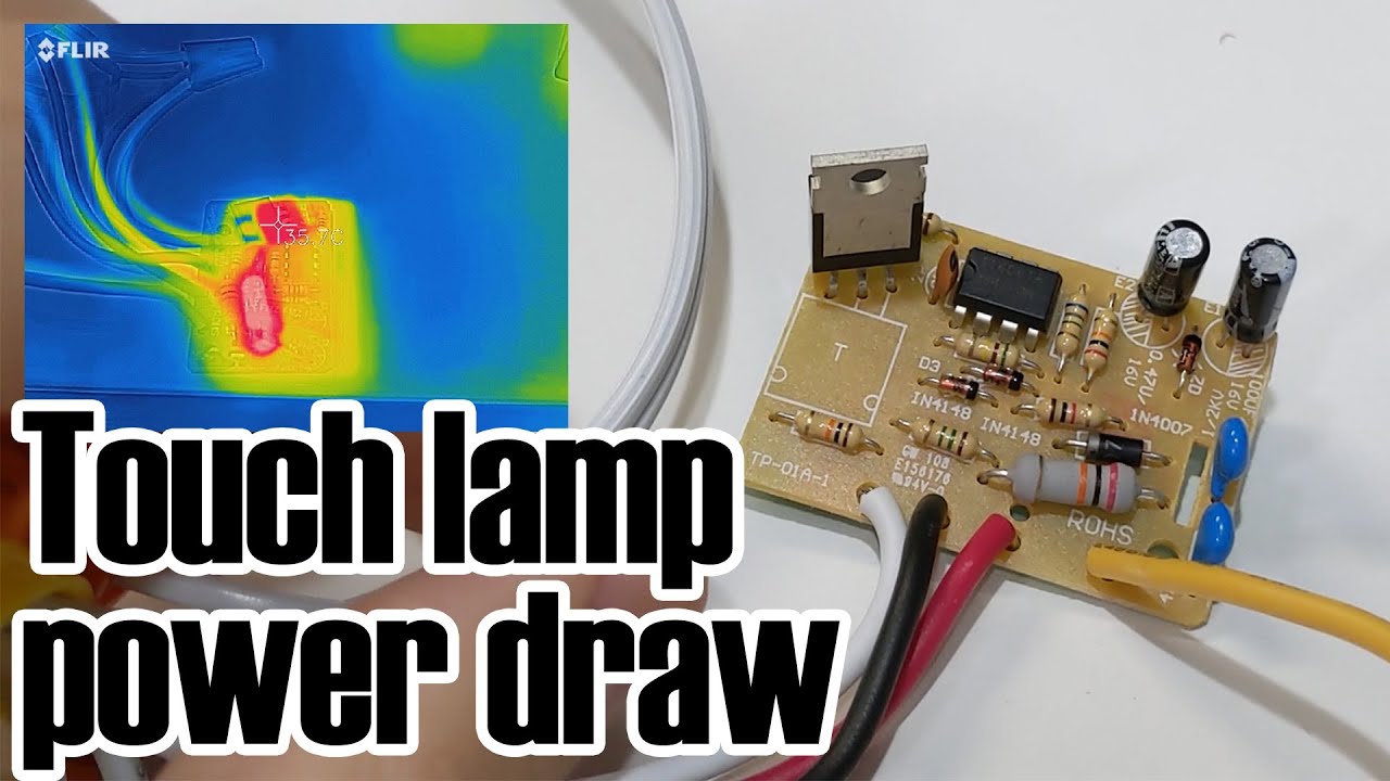 A slightly explosive touch-lamp follow-up (standby energy consumption)