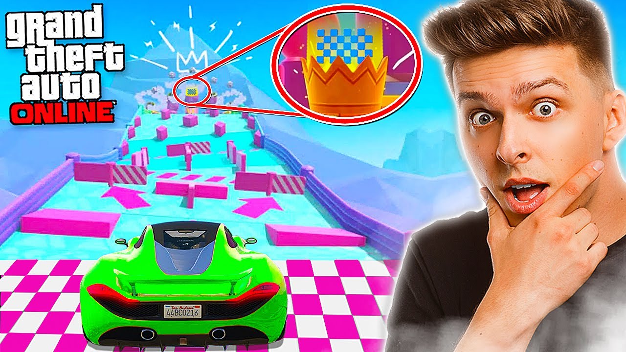 NEJTĚŽŠÍ FALL GUYS MAPA V GTA?! 😳