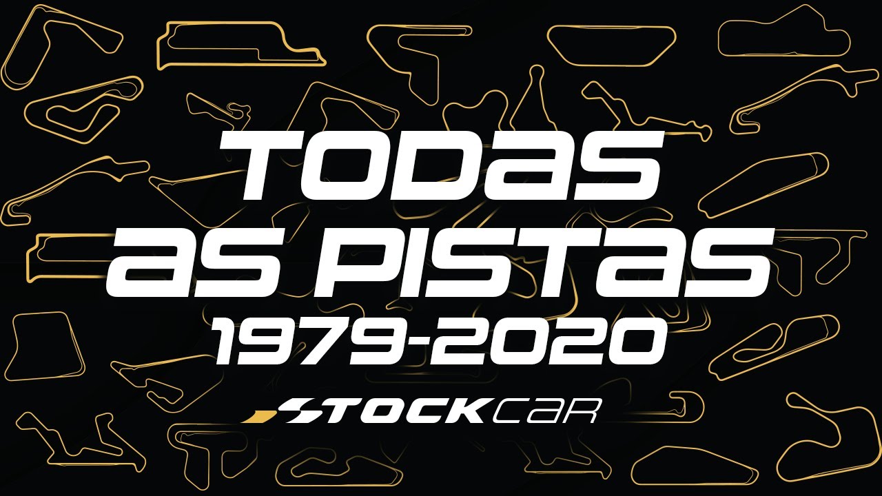 TODAS AS PISTAS da STOCK CAR, de 1979 a 2020