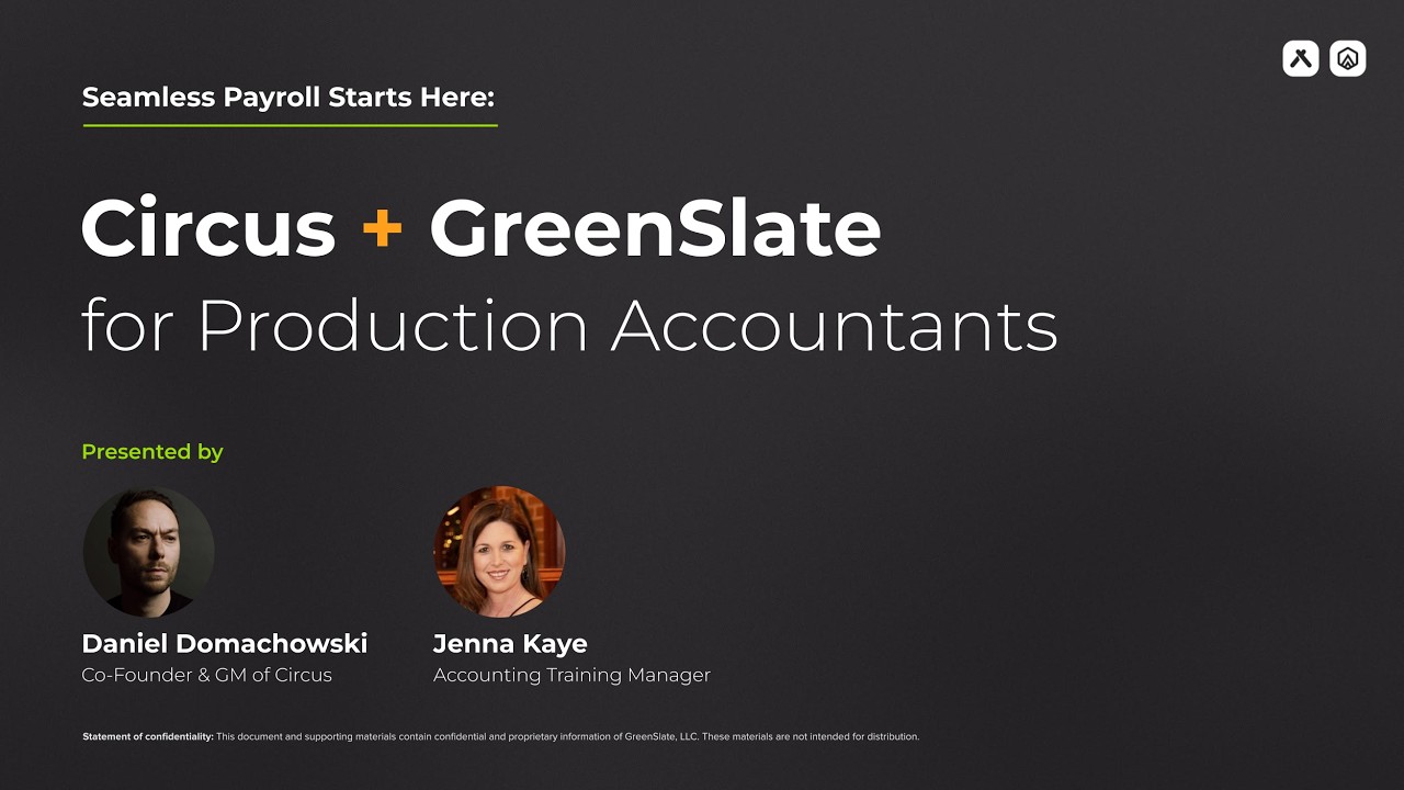 Seamless Canadian Production Payroll Starts Here: Circus + GreenSlate