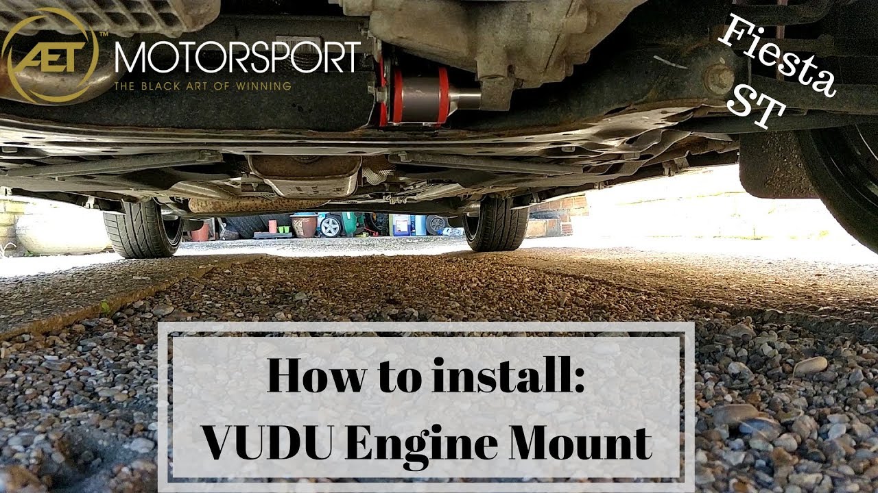 How to Install the VUDU Engine Mount! - Fiesta ST180 - AET