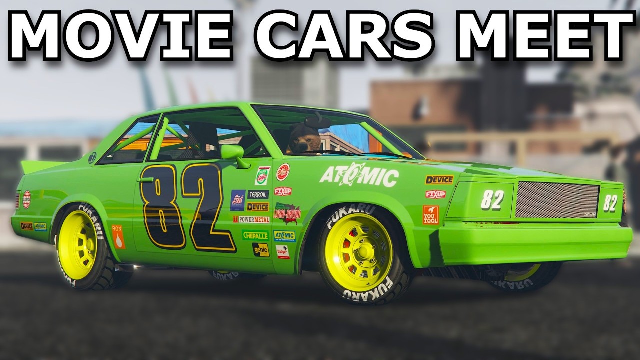 Only Movie Cars Could Join This Meet In GTA Online