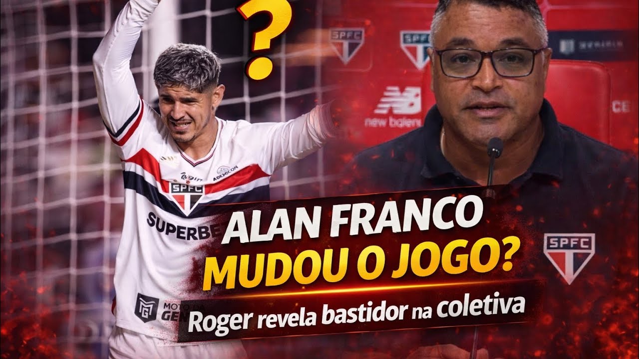  A pergunta que fiz a Roger: Alan Franco mudou o jogo do São Paulo?
