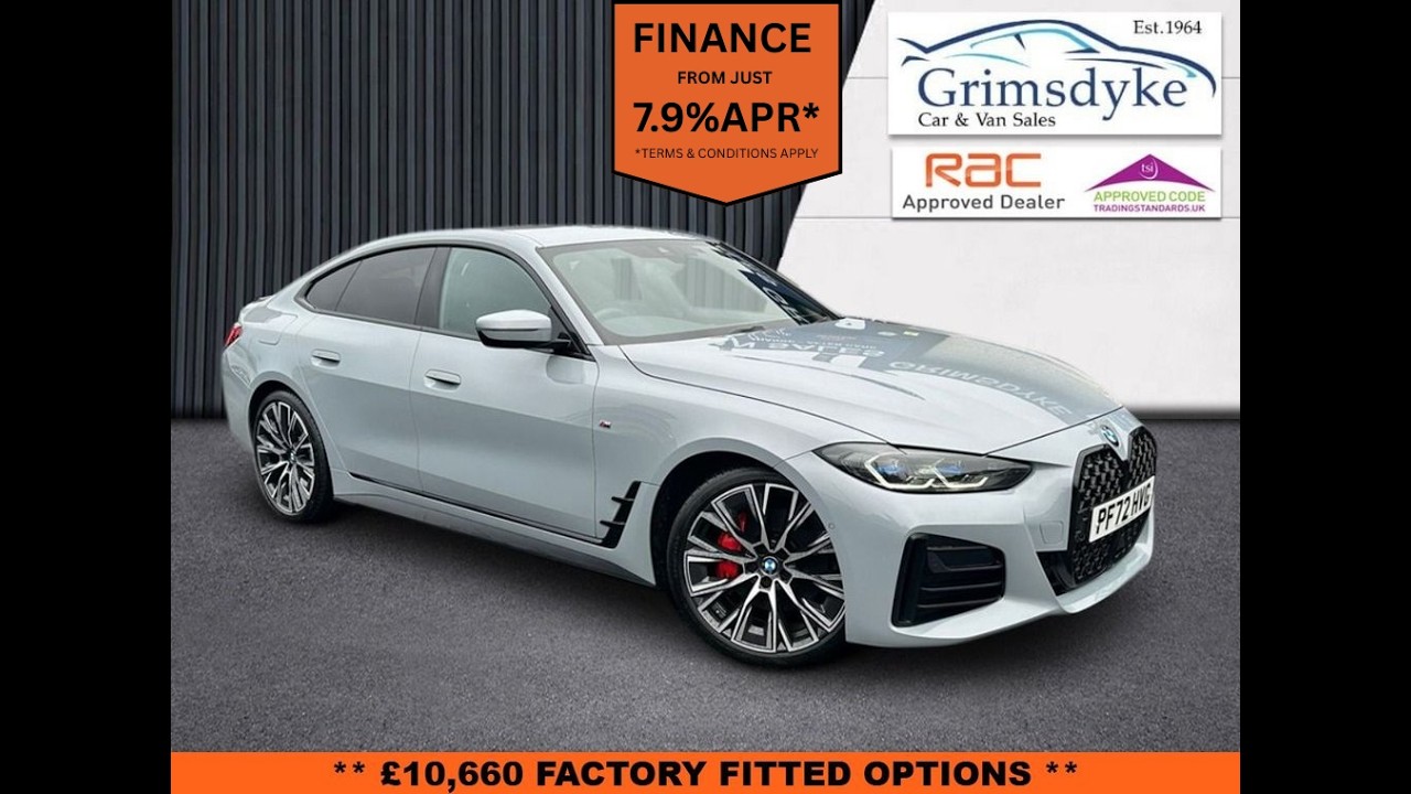 BMW 4 SERIES GRAN COUPE 2.0 420d MHT M Sport Hatchback 5dr Diesel Hybrid Auto xDrive Euro 6