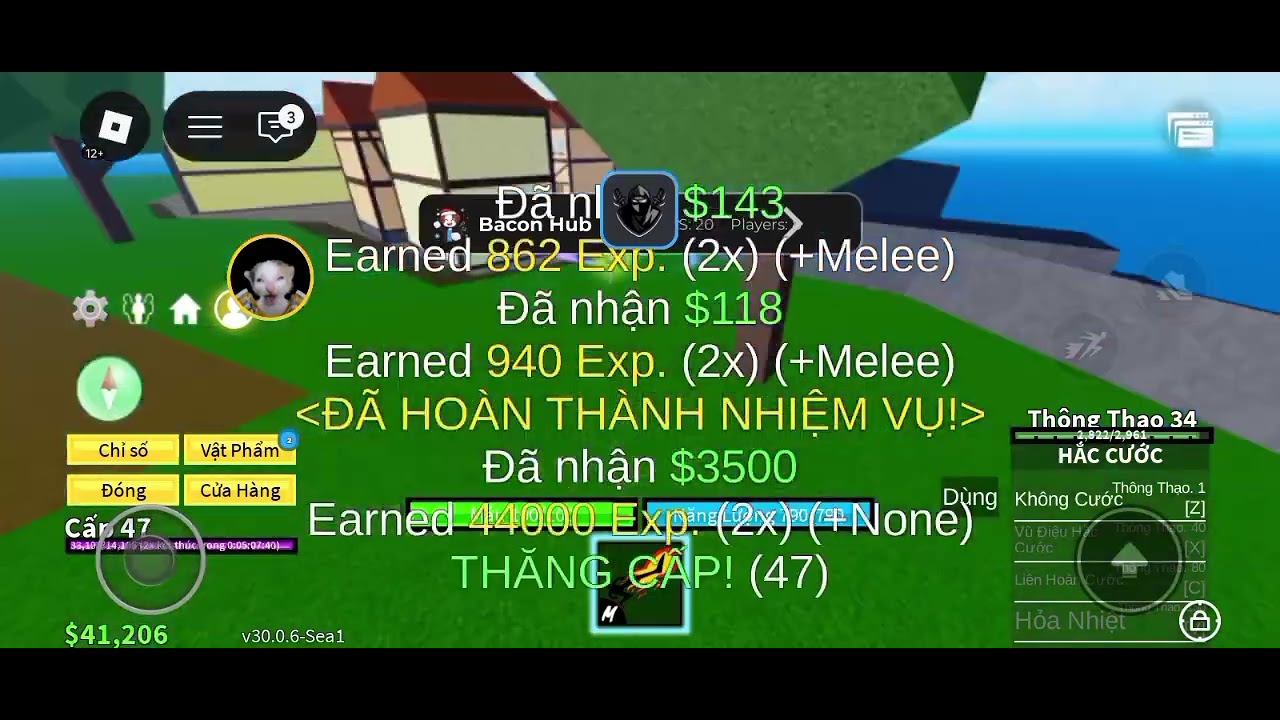 Cày level 1-2800 tập 1