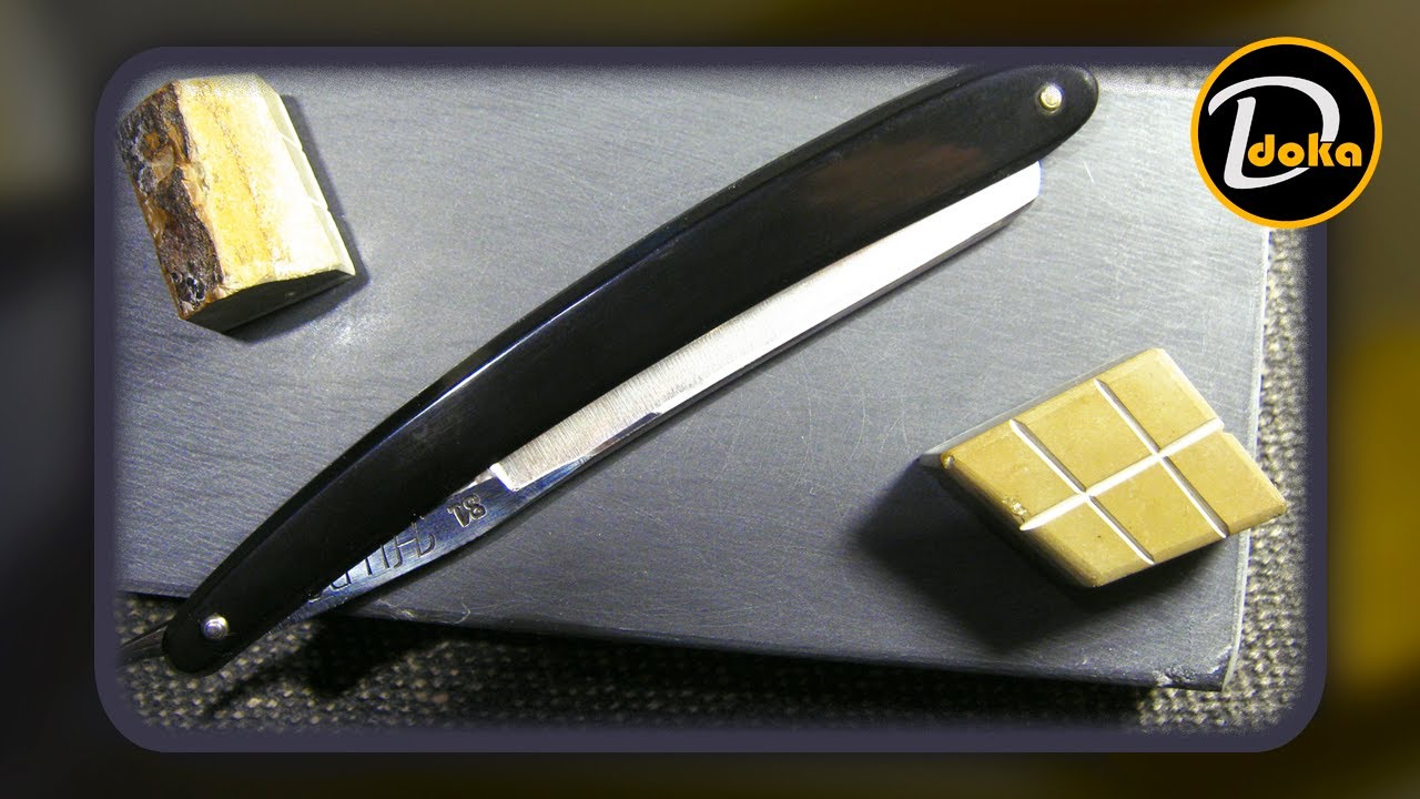 Как заточить КРИВУЮ опасную бритву