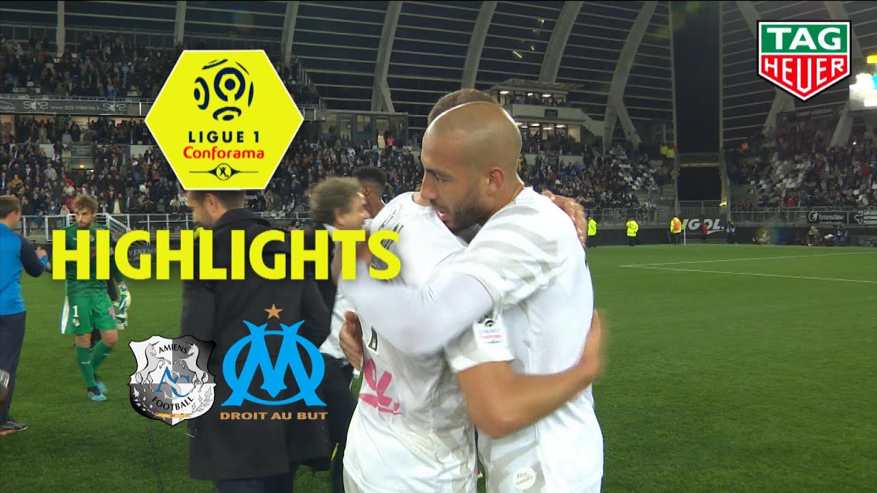Amiens SC - Olympique de Marseille ( 3-1 ) - Highlights - (ASC - OM) / 2019-20