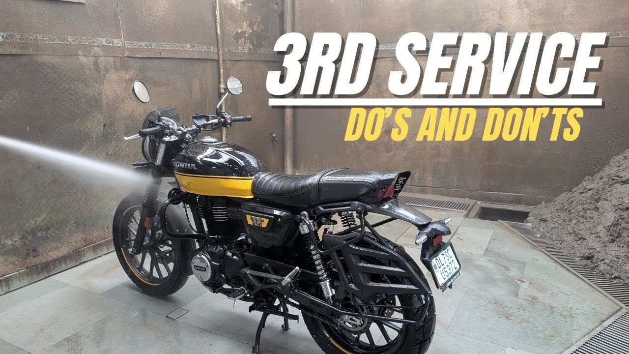 3rd Service of My Honda CB350RS | 12000 KMS Completed | Best Service Experience | HBWG Noida Central