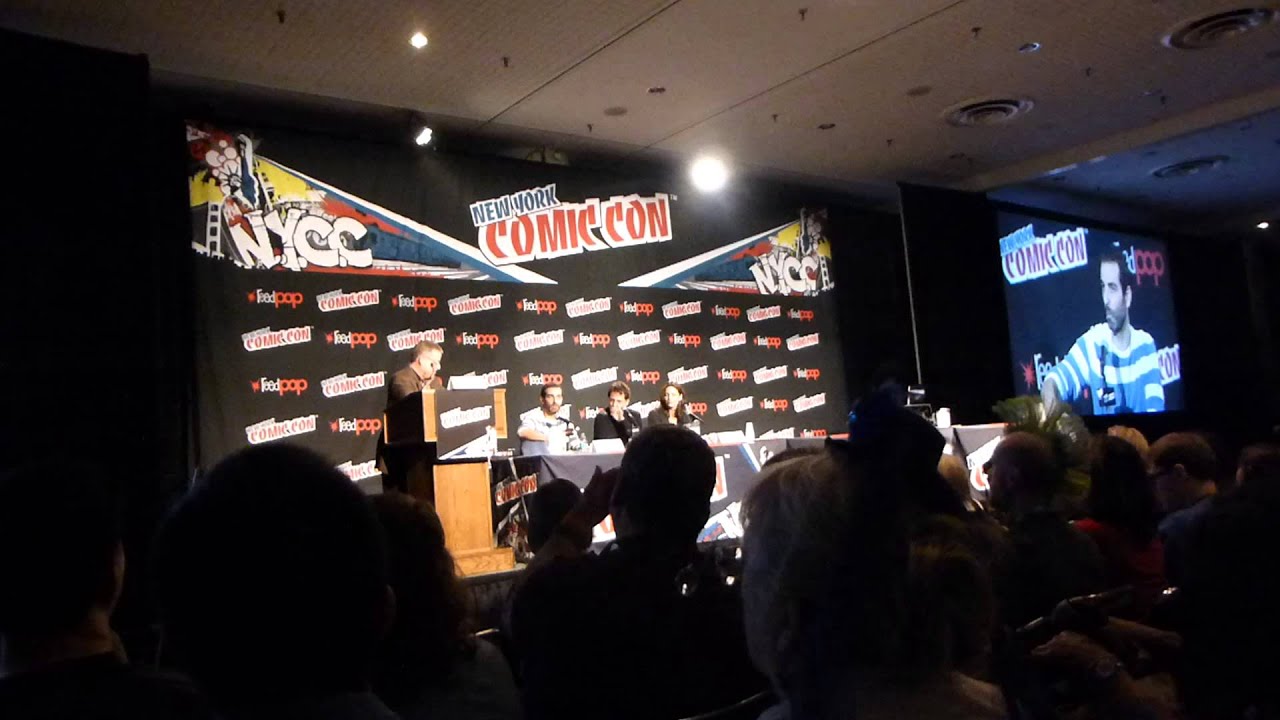 I stun Forever's Ioan Gruffudd (Dr  Henry Morgan) at NYCC 2014