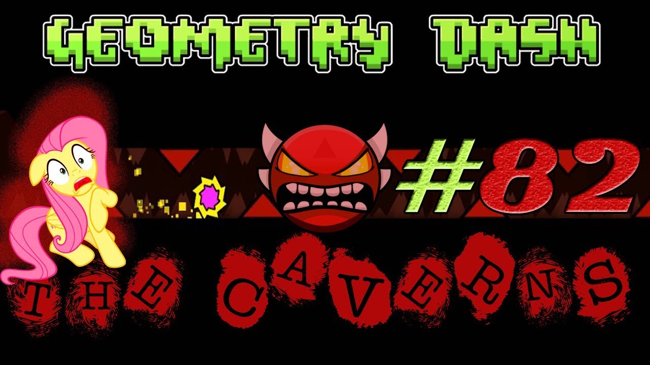 Only Spike - Only Hardcore! - Geometry Dash (GD) 82 - Insane Demon - The Caverns