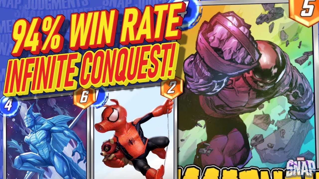 94% Win Rate and The Top 5 Best Conquest Decks! Marvel Snap
