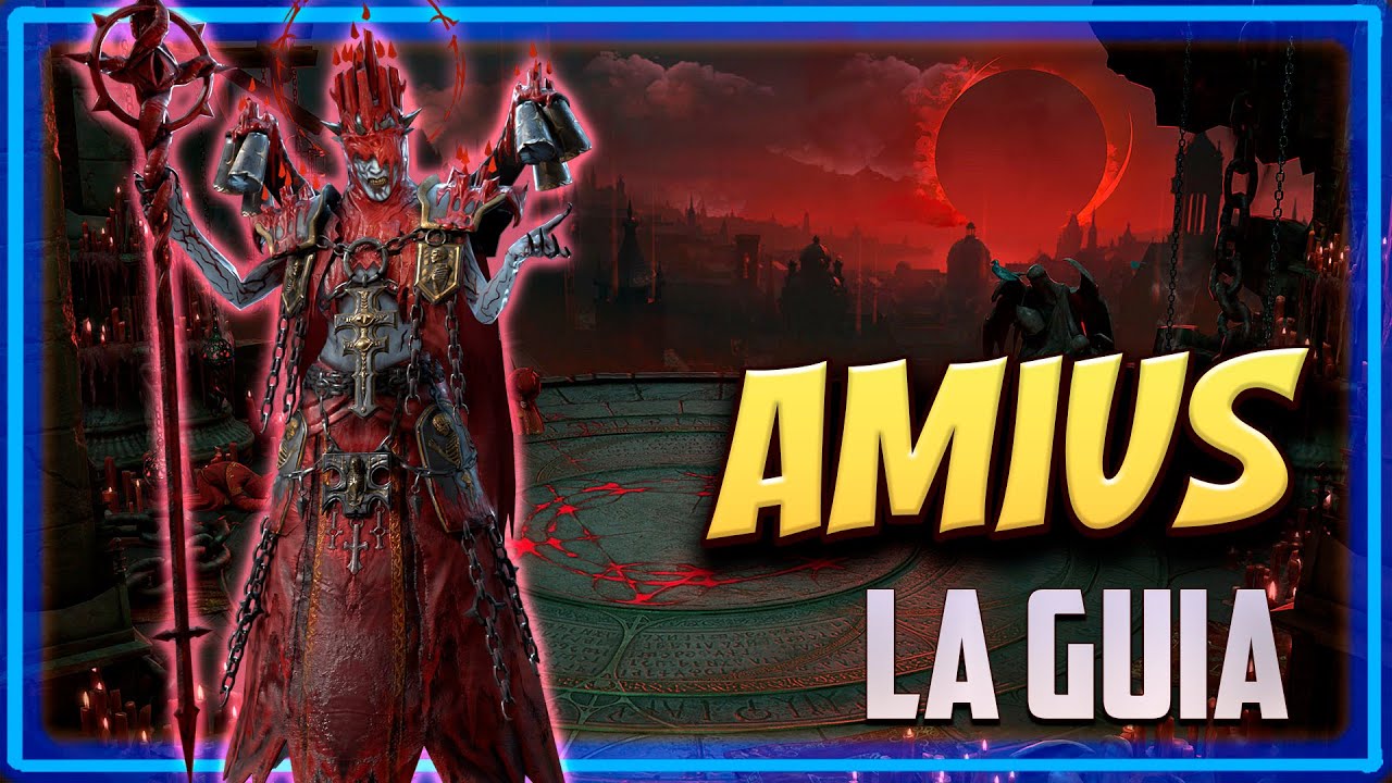 🌇 AMIUS, el arconte lunar 🌒 **con campeones f2p**【 RAID SHADOW LEGENDS 】