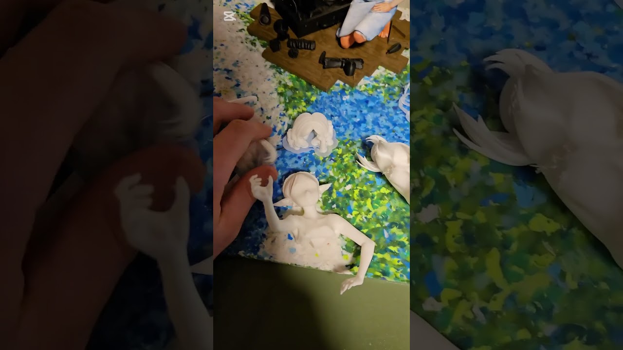 Printing anime figures  on 