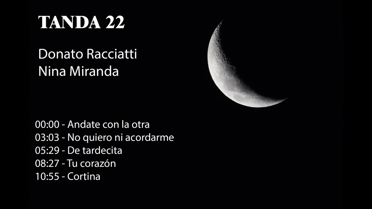 Tanda 22 - Donato Racciatti - Nina Miranda