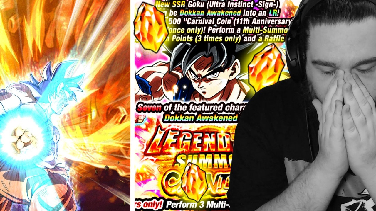 HO SOFFERTO PER QUESTE SUMMON su LR GOKU MUI + VEGETA SSBE 11° ANNIVERSARIO di DOKKAN BATTLE