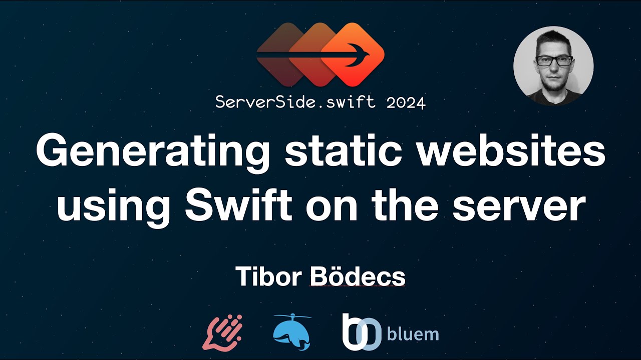 Generating static websites using Swift on the server - Tibor B&ouml;decs