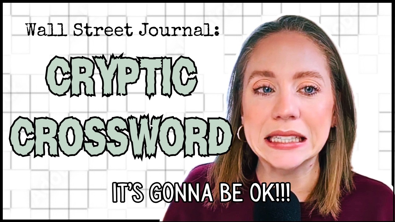 EVERYONE REMAIN CALM. | Cryptic Cluesday | December 16, 2023 Wall Street Journal