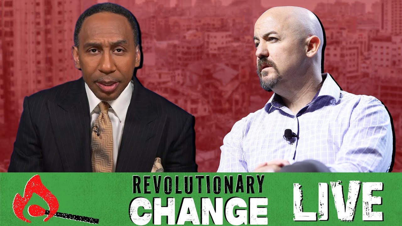 Stephen A. Smith LOVES Israel, PROOF Israel RIGS Elections, America First vs. MAGA w/ Clint Russell