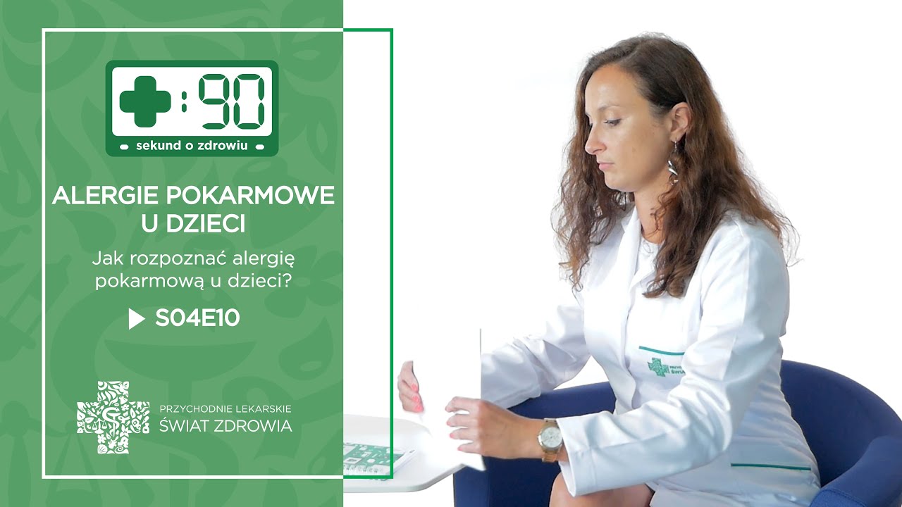 Jak rozpoznać alergię pokarmową u dziecka? | 90 sekund o zdrowiu