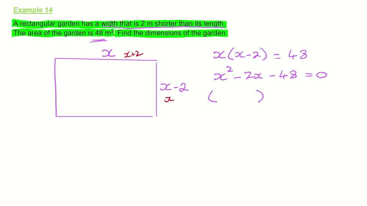 Пример 14 из учебника IB по квадратичным функциям