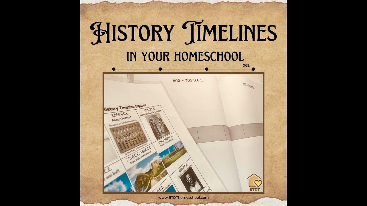 065 History Timelines in Your Homeschool