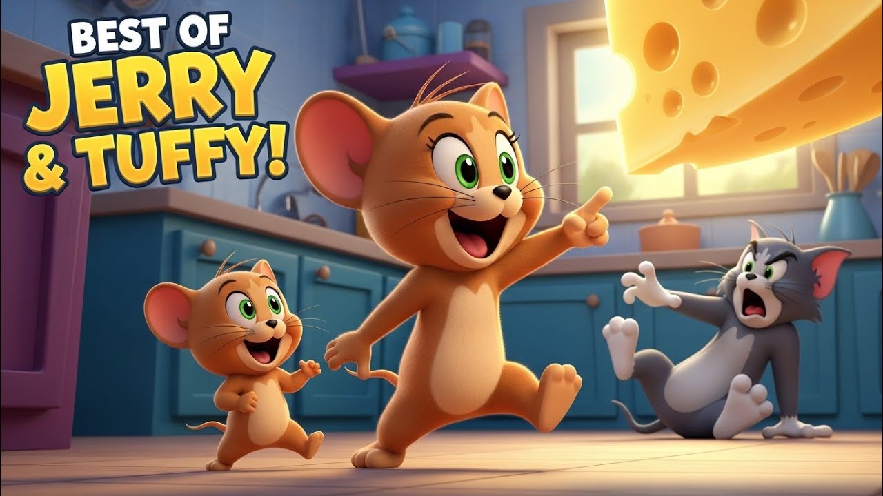 Best of Jerry & Tuffy 🐭 | Tom & Jerry 3D Cartoon Compilation | Funny Kids Animation 4K