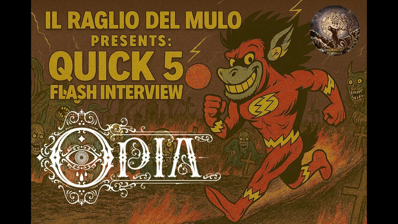 Opia &ndash; Quick Five Interview (Special for &ldquo;I Welcome Thee, Eternal Sleep&rdquo;)