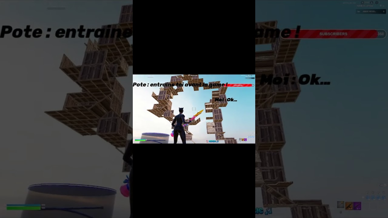 Ceux qui tryhards les map pour s'entrainer #fortnite #fyp #edit #faitespercer