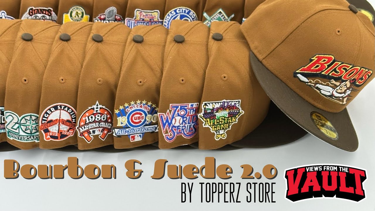 TOPPERZ STORE PREVIEW! Bourbon & Suede 2 is here! Smoothest New Era 59fifty fitted hats of the year?