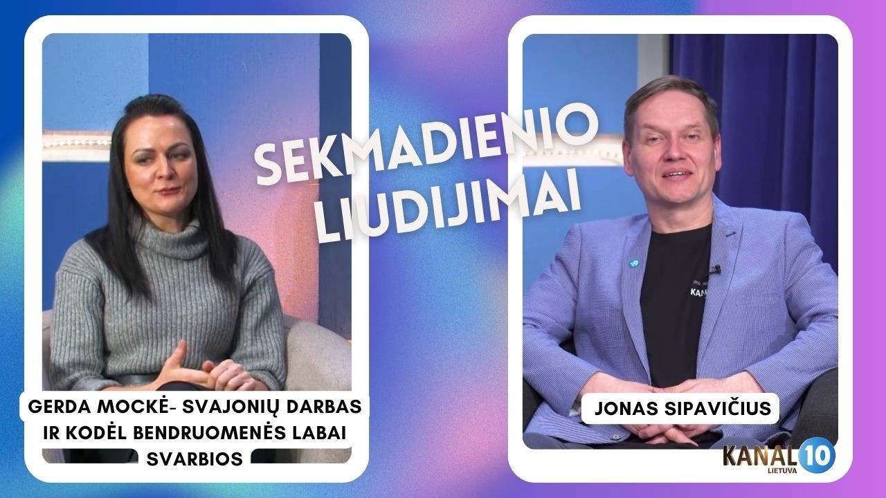 Bendruomenių svarba, svajonių darbas, dalinasi Gerda l Sekmadienio Liudijimai